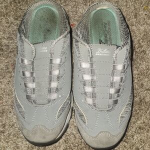 Skechers Gray Slip-On Sneakers